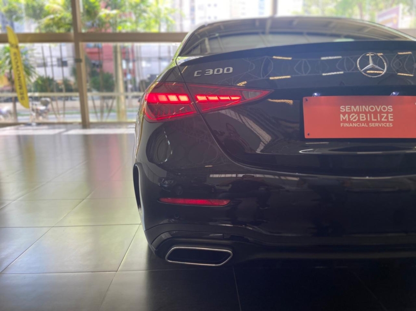 mercedes-benz c 300 2.0 eq boost hibrido amg line 9g-tronic gasolina 5p automatico 2023