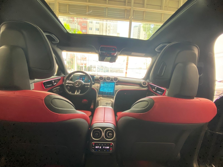 mercedes-benz c 300 2.0 eq boost hibrido amg line 9g-tronic gasolina 5p automatico 2023