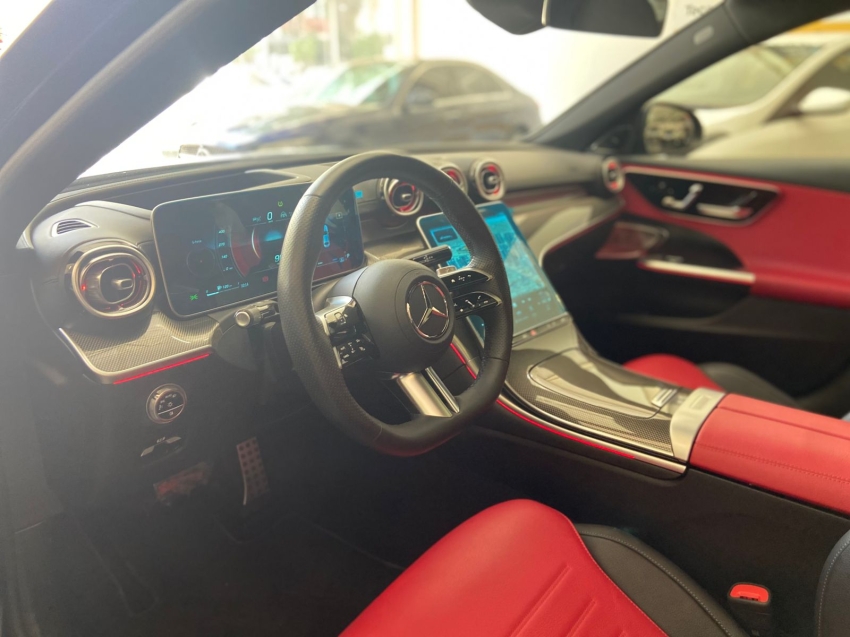 mercedes-benz c 300 2.0 eq boost hibrido amg line 9g-tronic gasolina 5p automatico 2023