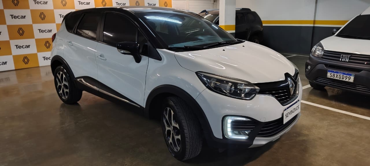 renault captur 1.6 16v sce flex intense x-tronic 4p automatico 20207