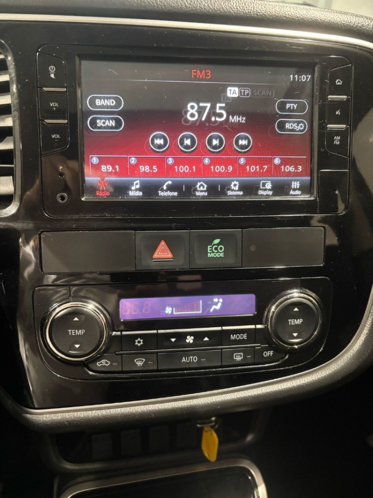 mitsubishi outlander 2.0 comfort 16v gasolina 4p automatico 2018