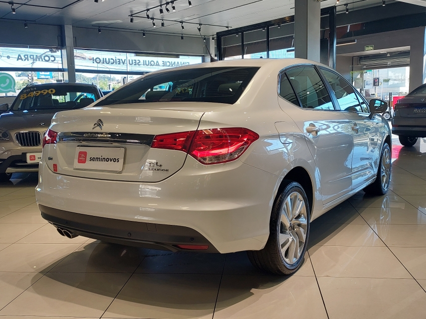 citroen c4 lounge 1.6 tendance 16v turbo flex 4p automatico 2015