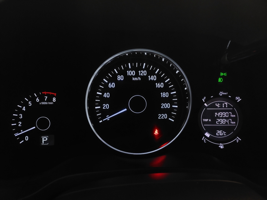 honda hr-v 1.8 16v flex lx 4p automatico 2016