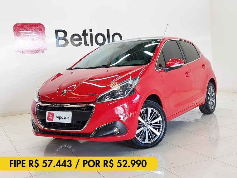 peugeot 208 1.6 griffe 16v flex 4p automatico 2017