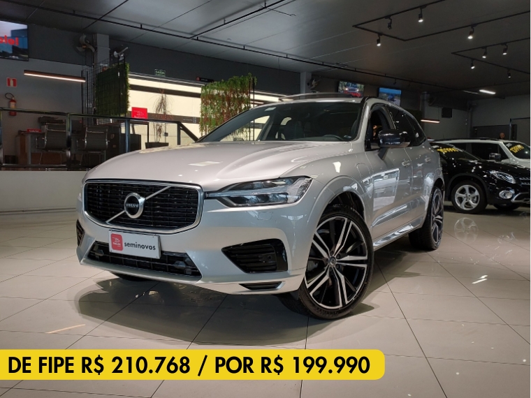volvo xc60 2.0 t8 hybrid r-design awd geartronic hibrido 4p automatico 2020