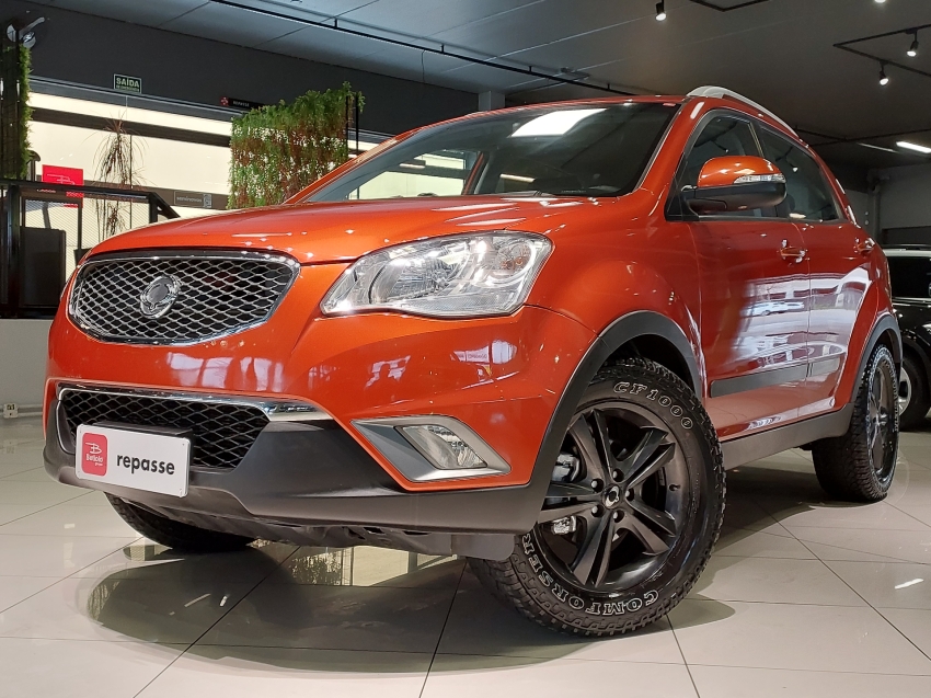 ssangyong korando 2.0 gl 4x4 16v turbo diesel 4p automatico 2012