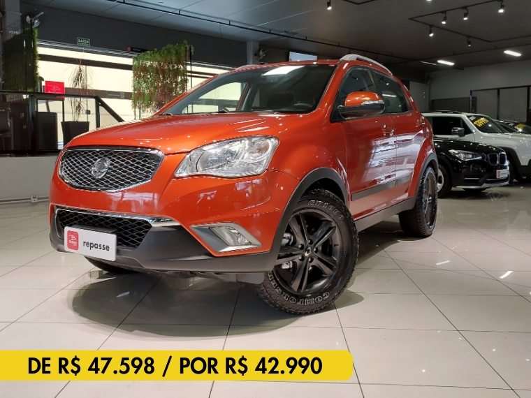 ssangyong korando 2.0 gl 4x4 16v turbo diesel 4p automatico 2012