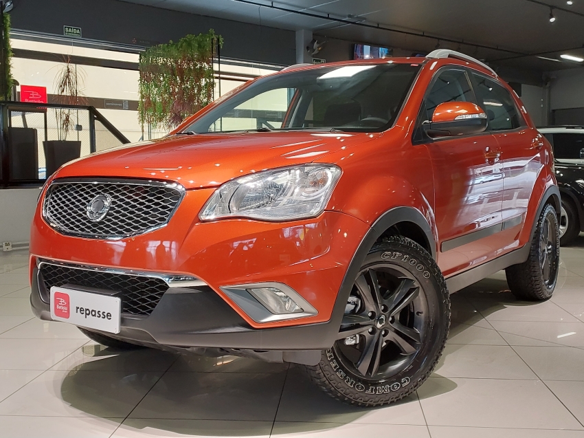 ssangyong korando 2.0 gl 4x4 16v turbo diesel 4p automatico 2012