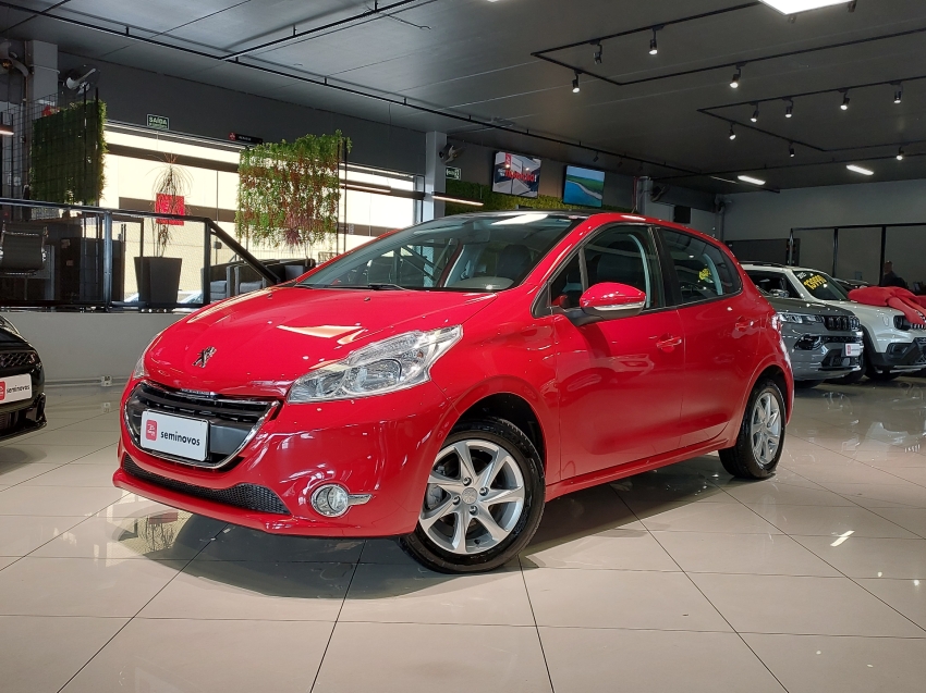 peugeot 208 1.5 allure 8v flex 4p manual 2015