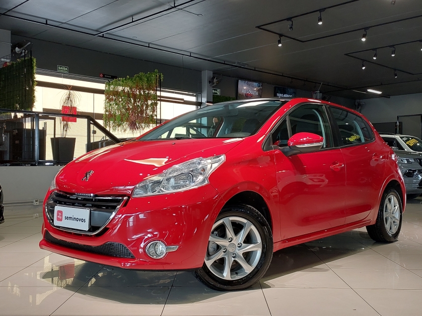 peugeot 208 1.5 allure 8v flex 4p manual 2015