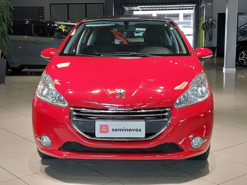 peugeot 208 1.5 allure 8v flex 4p manual 2015