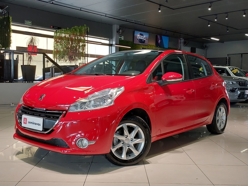 peugeot 208 1.5 allure 8v flex 4p manual 2015
