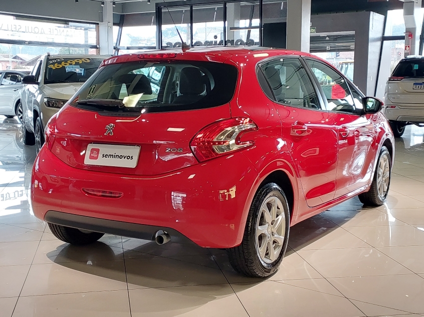 peugeot 208 1.5 allure 8v flex 4p manual 2015