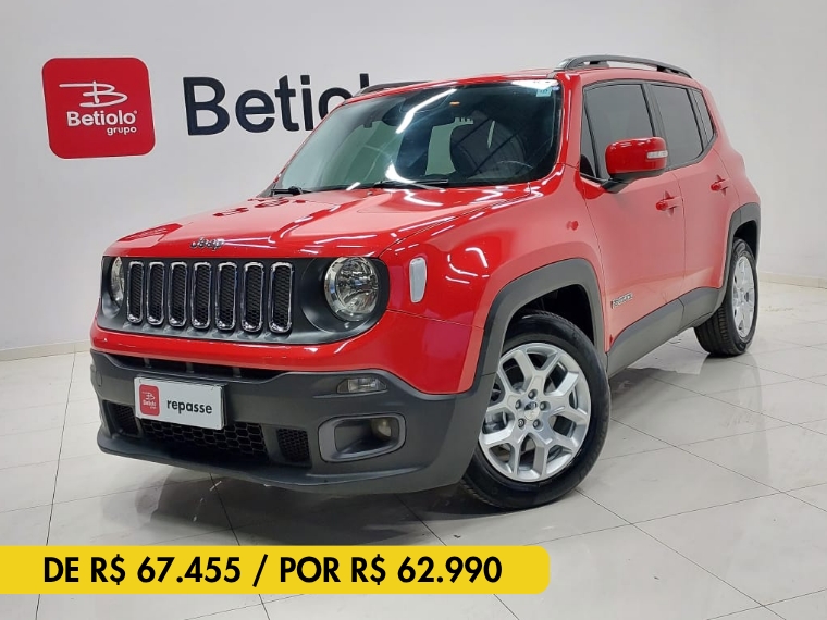 jeep renegade 1.8 16v flex longitude 4p automatico 2016