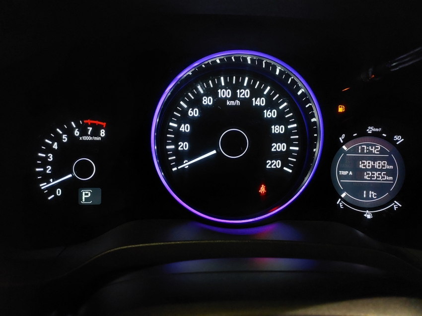honda hr-v 1.8 16v flex exl 4p automatico 2016