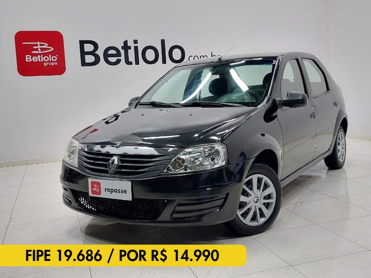 renault logan 1.0 authentique 16v flex 4p manual 2011