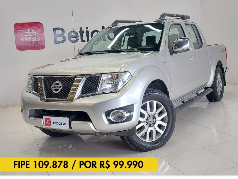 nissan frontier 2.5 sl 4x4 cd turbo eletronic diesel 4p automatico 2016