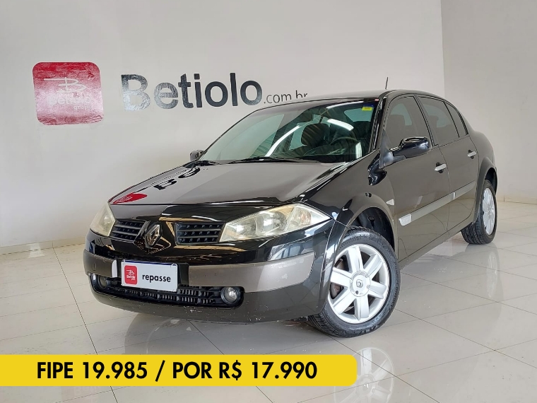 renault megane 2.0 dynamique sedan 16v gasolina 4p automatico 2007