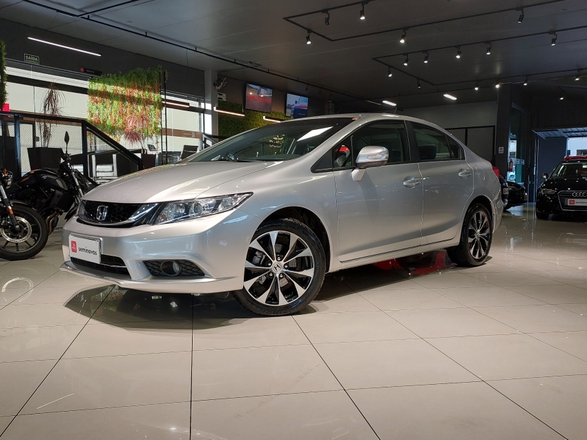 honda civic 2.0 lxr 16v flex 4p automatico 2015