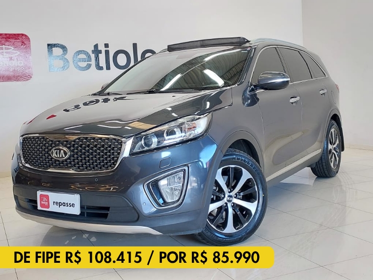 kia sorento 3.3 v6 gasolina ex 7l automatico 4p 2016