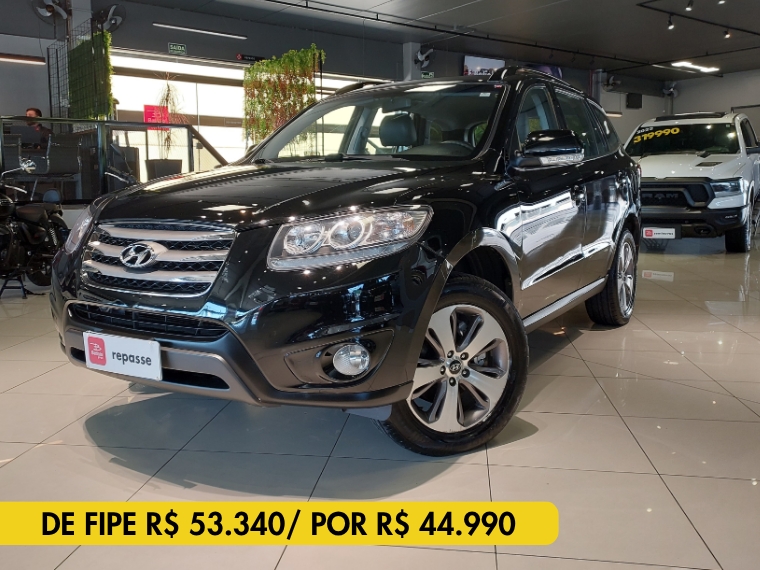 hyundai santa fe 2.4 mpi 2wd 16v gasolina 4p automatico flex 2012