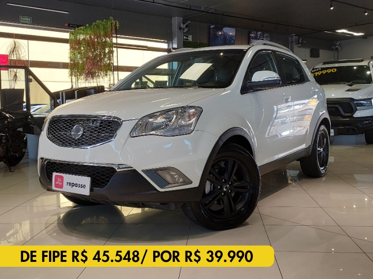 ssangyong korando 2.0 gl 4x4 16v turbo diesel 4p automatico 2012