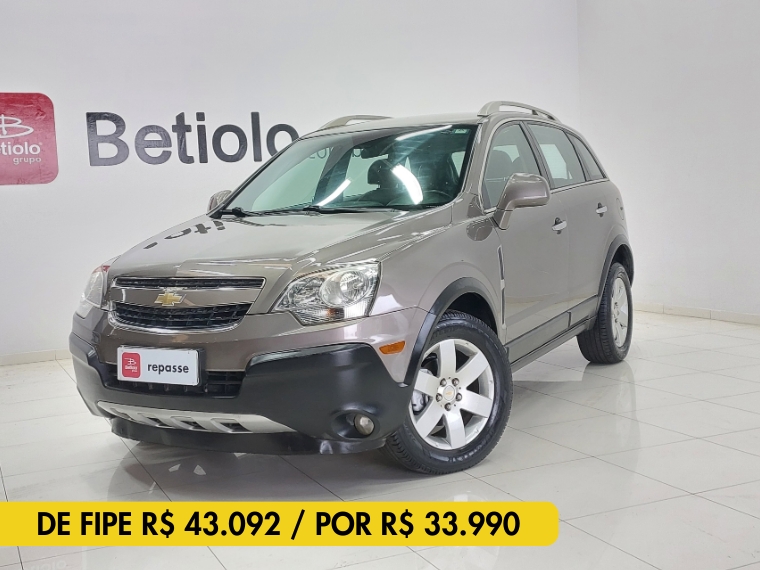 chevrolet captiva 2.4 sfi ecotec fwd 16v gasolina 4p automatico 2012