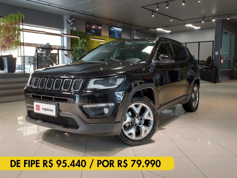 jeep compass 2.0 16v flex longitude automatico 4p 2019