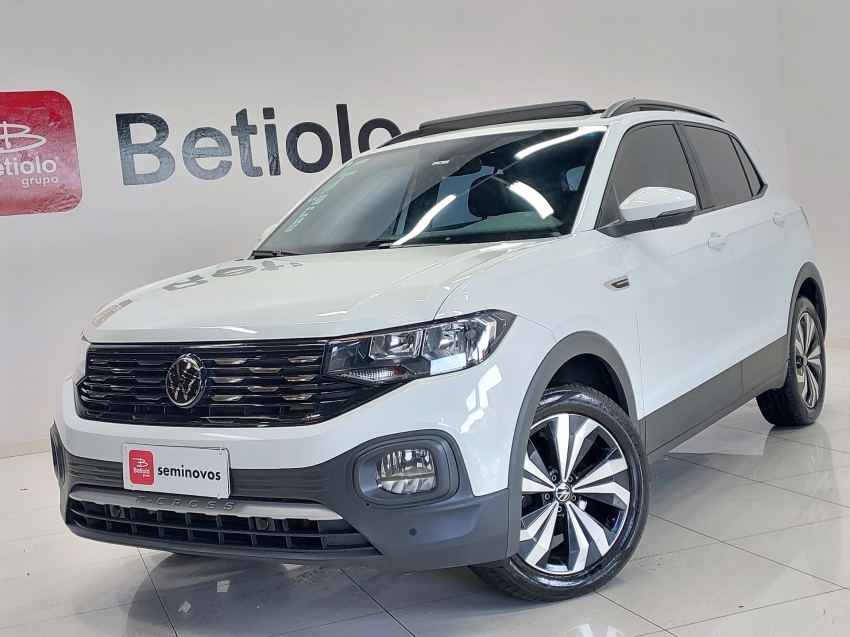 volkswagen t-cross 1.0 200 tsi total flex comfortline automatico 4p 2024