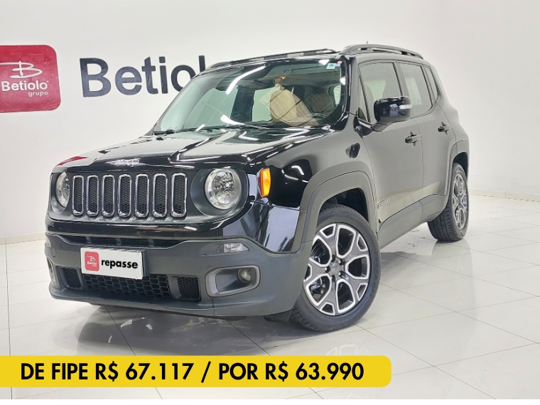 jeep renegade 1.8 16v flex longitude 4p automatico 2016