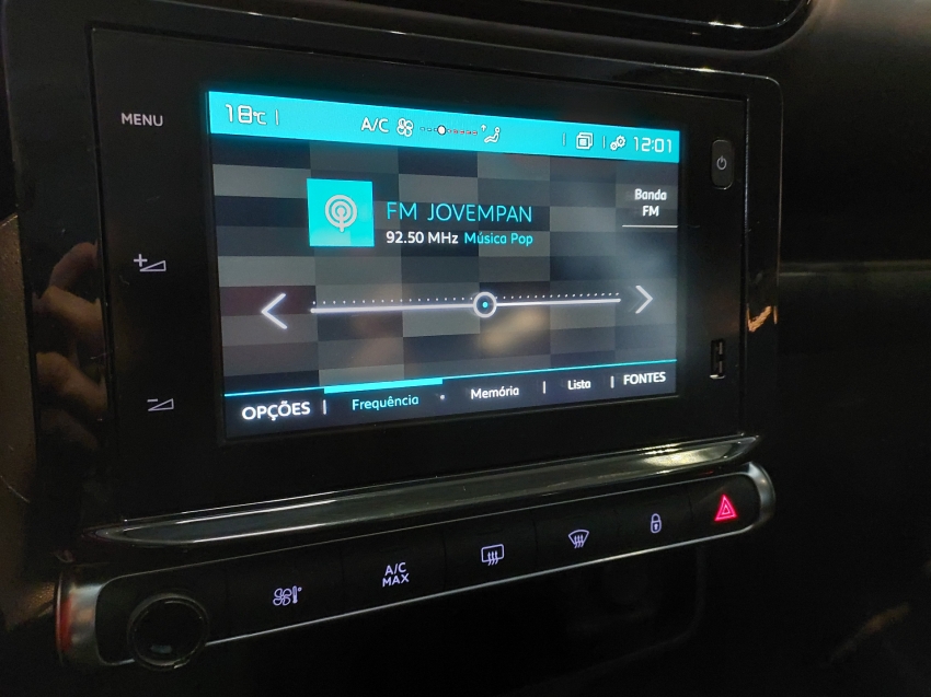 citroen c4 cactus 1.6 vti 120 flex feel eat6 4p automatico 2022