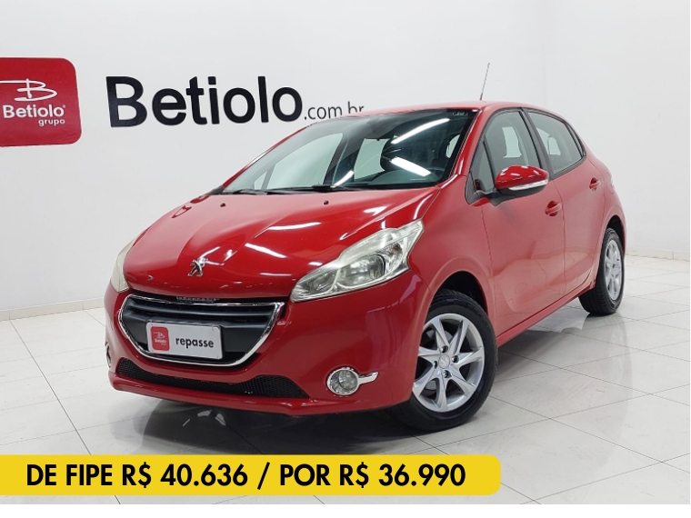 peugeot 208 1.6 active pack 16v flex 4p automatico 2015