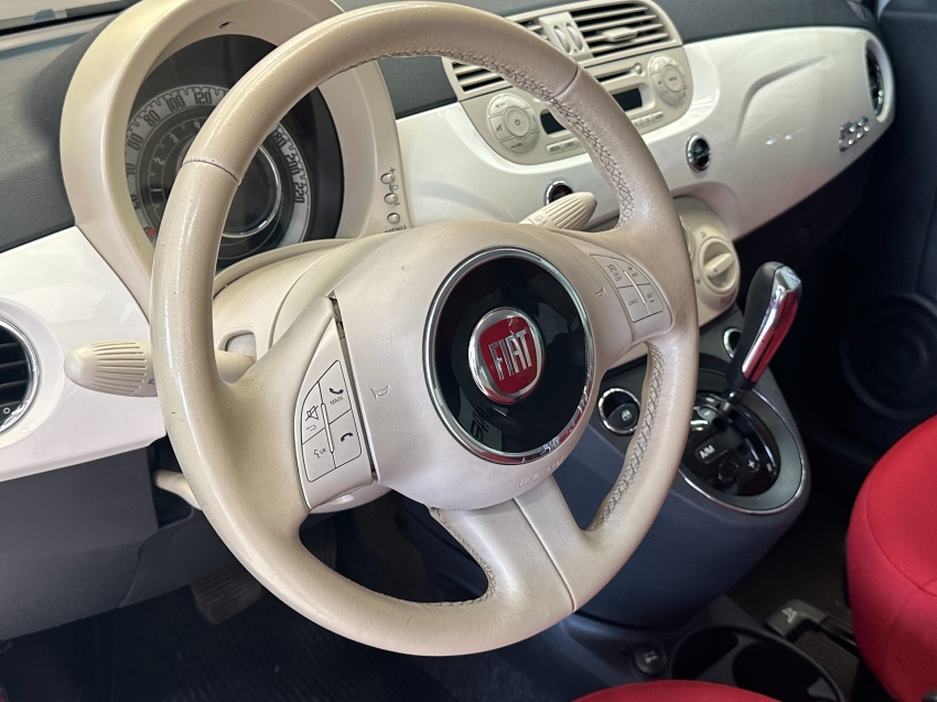 fiat 500 1.4 cult 8v flex 2p automatizado semiautomatico 2012