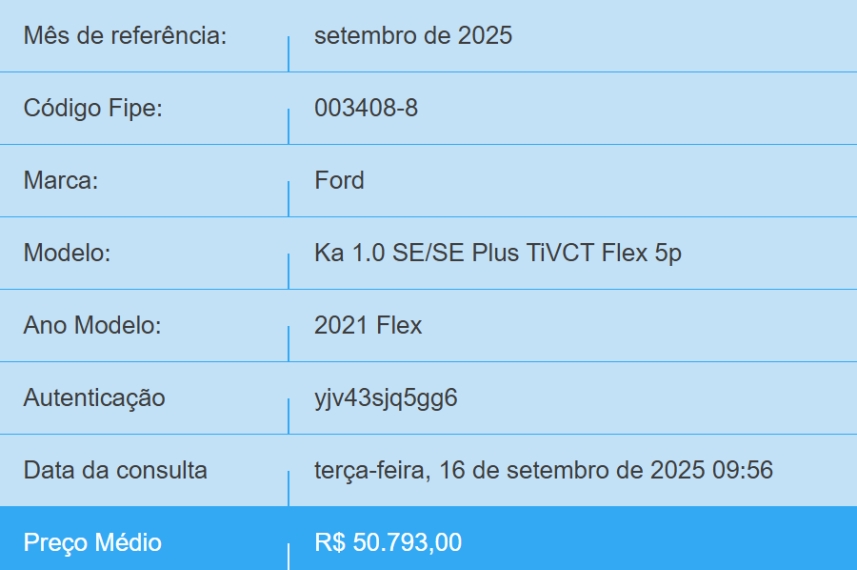 ford ka 1.0 ti-vct flex se manual 4p 2021