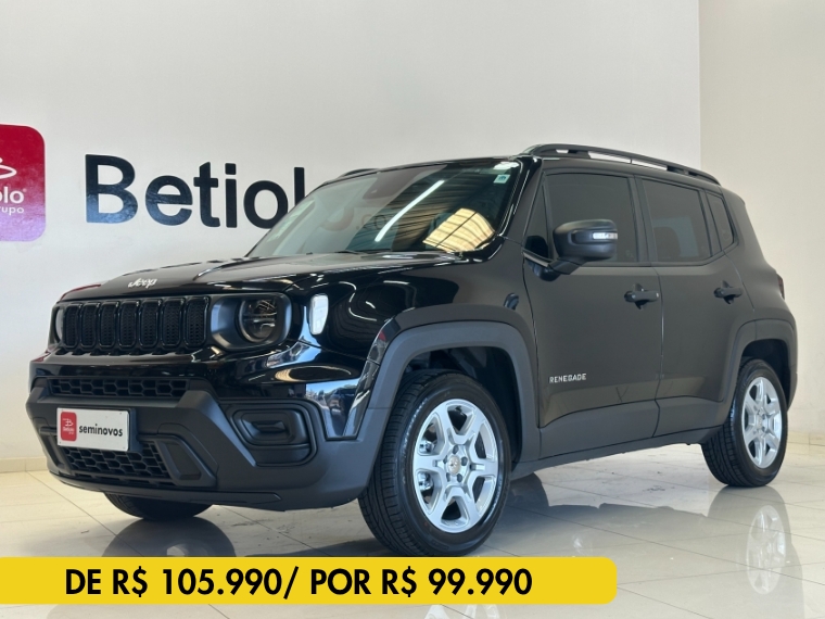 jeep renegade 1.3 t270 turbo flex sport at6 4p automatico 2024