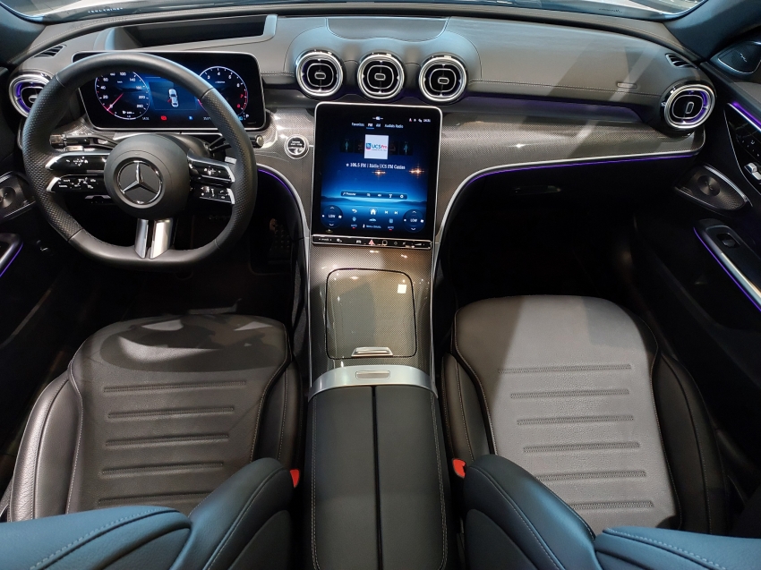 mercedes-benz c 300 2.0 eq boost hibrido amg line 9g-tronic 4p automatico 20257