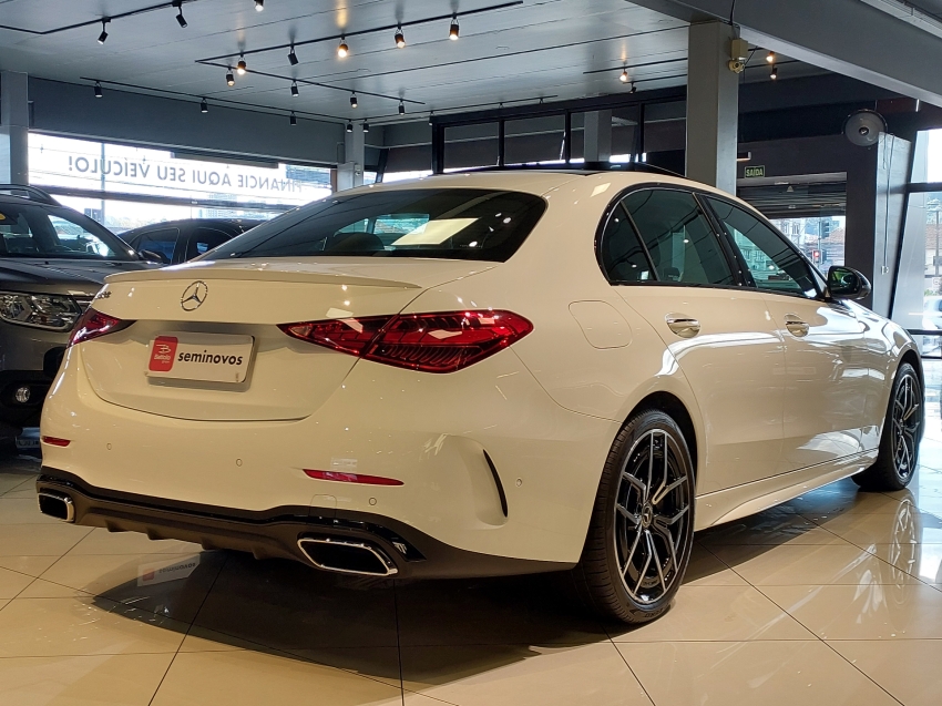 mercedes-benz c 300 2.0 eq boost hibrido amg line 9g-tronic 4p automatico 20255
