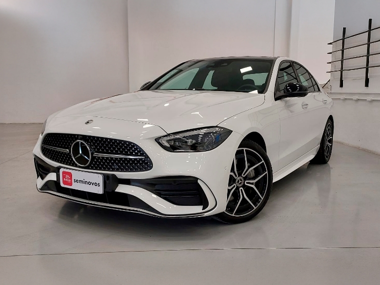 mercedes-benz c 300 2.0 eq boost hibrido amg line 9g-tronic 4p automatico 2025