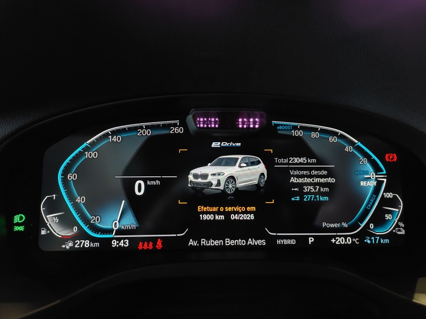 bmw x3 2.0 16v hibrido m sport xdrive30e steptronic 4p automatico 2024