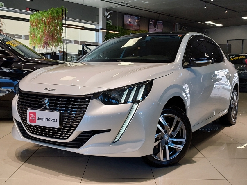 peugeot 208 1.6 16v flex griffe at6 4p automatico 2022