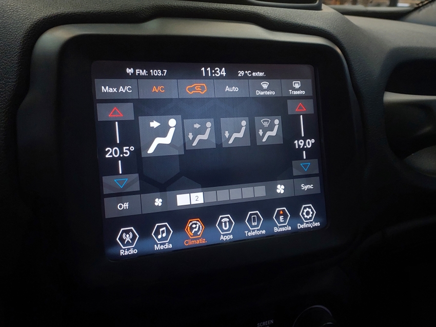 jeep renegade 1.8 16v flex longitude 4p automatico 2021
