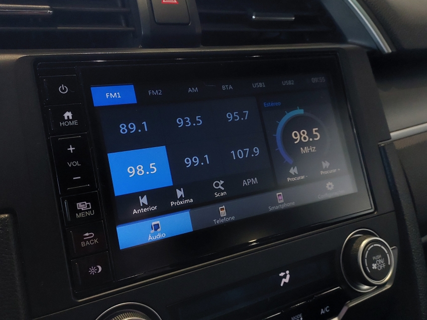 honda civic 2.0 16v flexone sport 4p cvt flex automatico 2019