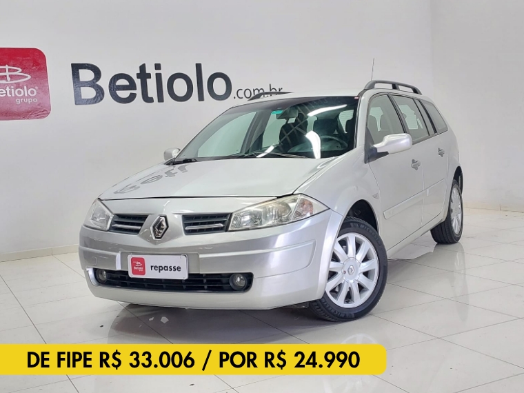 renault megane 1.6 dynamique grand tour 16v flex 4p manual 2012