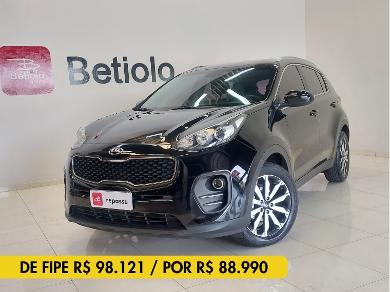 kia sportage 2.0 lx 4x2 16v flex 4p automatico 2018