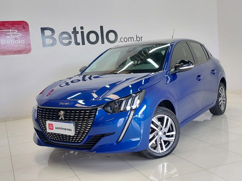peugeot 208 1.6 16v flex griffe at6 4p automatico 202121