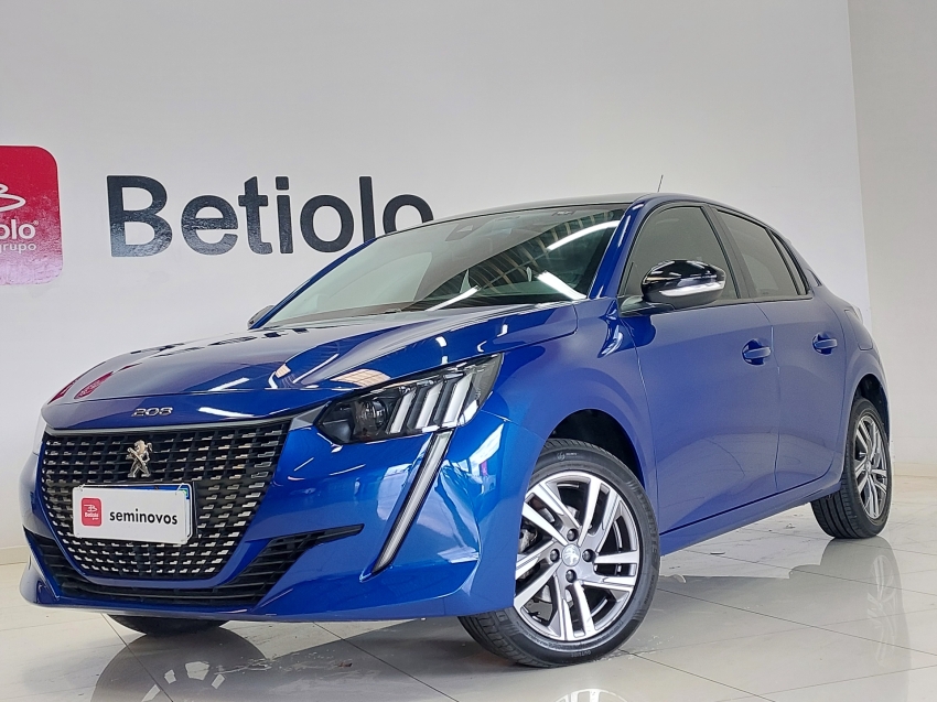 peugeot 208 1.6 16v flex griffe at6 4p automatico 2021