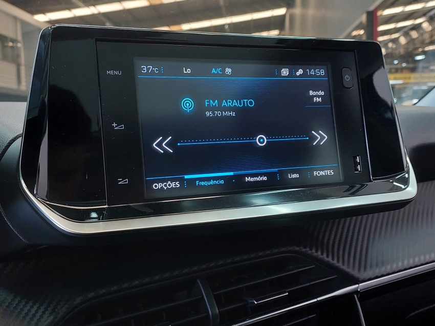 peugeot 208 1.6 16v flex griffe at6 4p automatico 202112