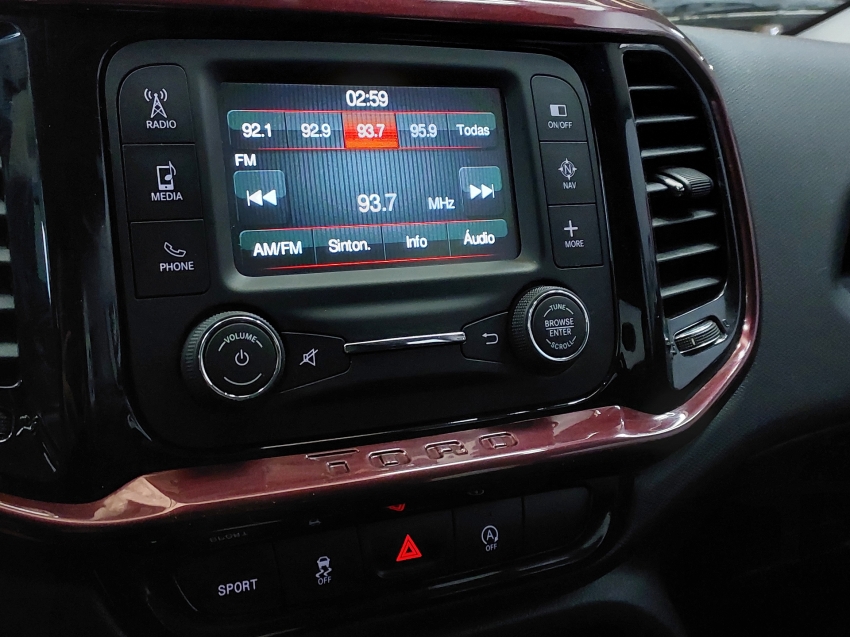 fiat toro 1.8 16v evo flex freedom at6 4p automatico 201912