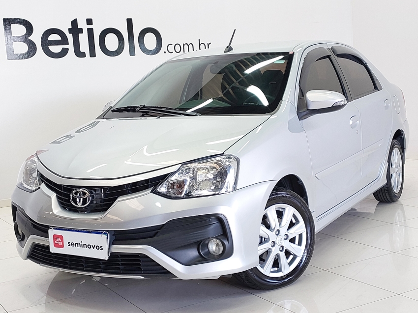 toyota etios 1.5 xls sedan 16v flex 4p automatico 20181