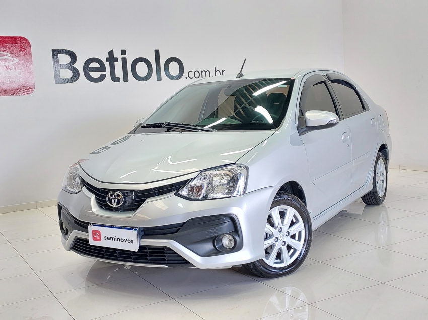 toyota etios 1.5 xls sedan 16v flex 4p automatico 201822